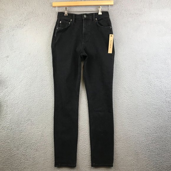 Reformation Denim - NWT Reformation Jeans Womens Hepburn Skinny Jeans Size 25 Black High Rise